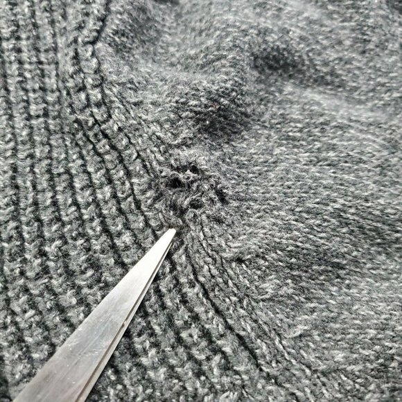 Coleman Mens XL Gray Sweater 1/4 Zip Long Sleeve Outdoors Casual Winter Warm - Picture 11 of 11